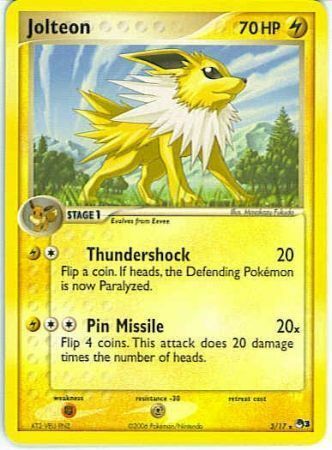 Jolteon Card Front