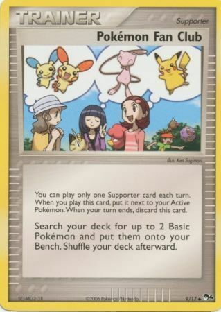 Pokémon Fan Club Card Front