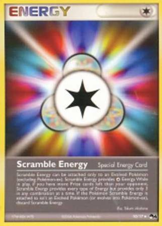 Scramble Energy Card Front
