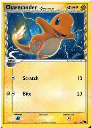 Charmander δ Delta Species Card Front
