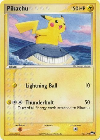 Pikachu Card Front