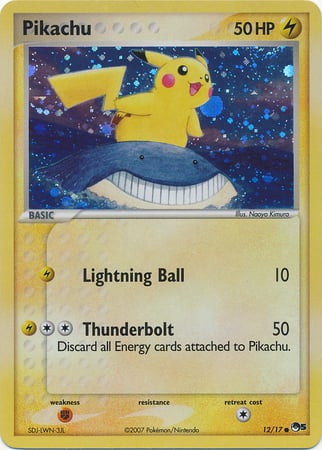 Pikachu Card Front