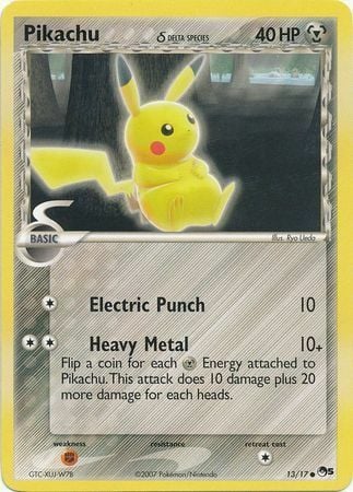 Pikachu δ Delta Species Card Front