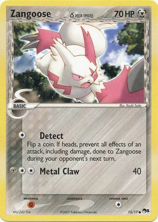 Zangoose δ Card Front