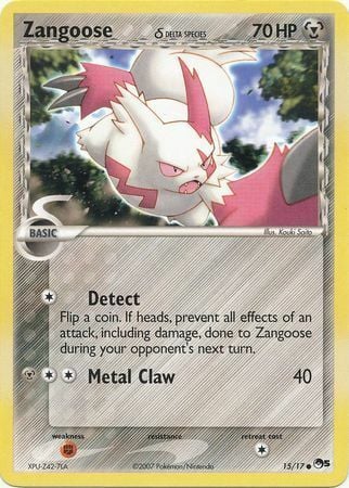 Zangoose δ Delta Species Card Front