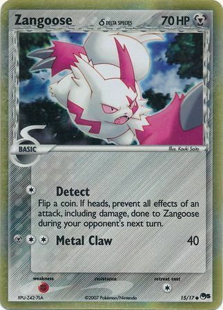 Zangoose δ Card Front