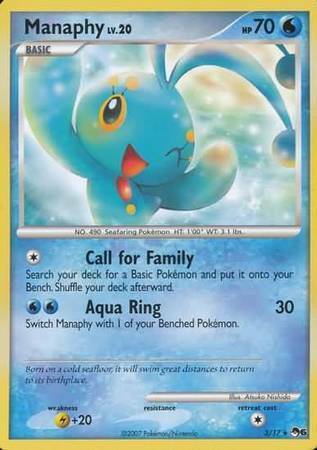 Manaphy Lv.20 Card Front