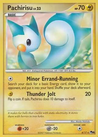 Pachirisu Lv.23 Card Front