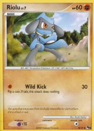 Riolu Lv.7 Card Front