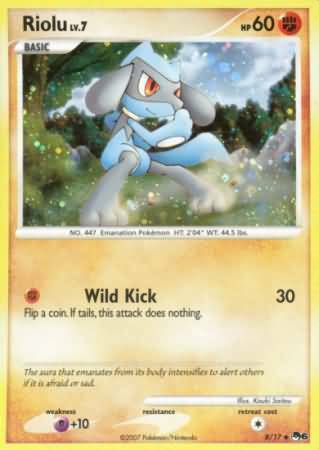 Riolu Card Front