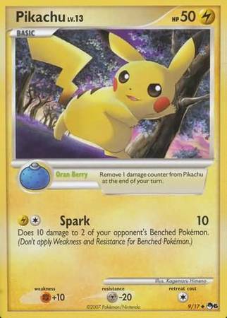 Pikachu Lv.13 Card Front