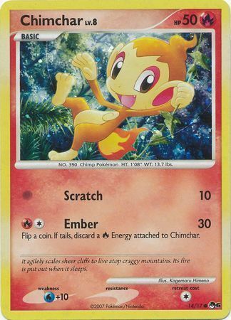 Chimchar Card Front