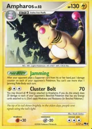 Ampharos Card Front