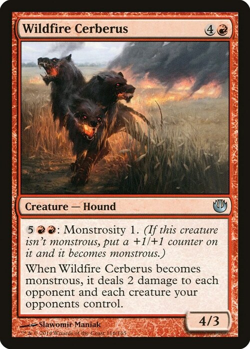 Wildfire Cerberus Card Front