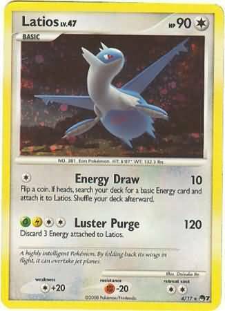 Latios Card Front