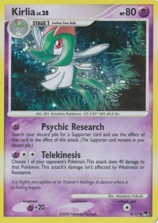 Kirlia Card Front