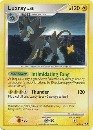 Luxray Lv.45 Card Front