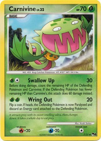 Carnivine Lv.32 Card Front