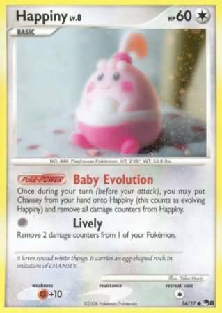 Happiny Card Front