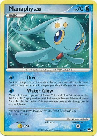 Manaphy Lv.25 Card Front