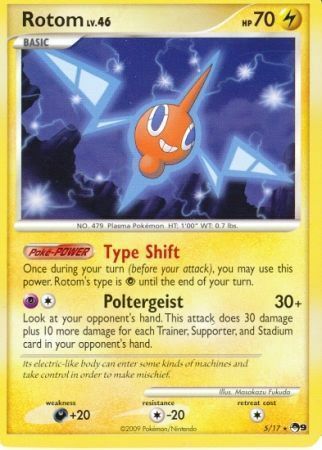 Rotom Lv.46 [Type Shift | Poltergeist] Card Front