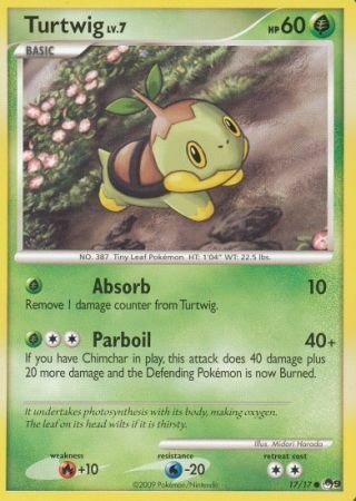 Turtwig Lv.7 Card Front