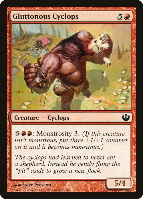 Gluttonous Cyclops Card Front