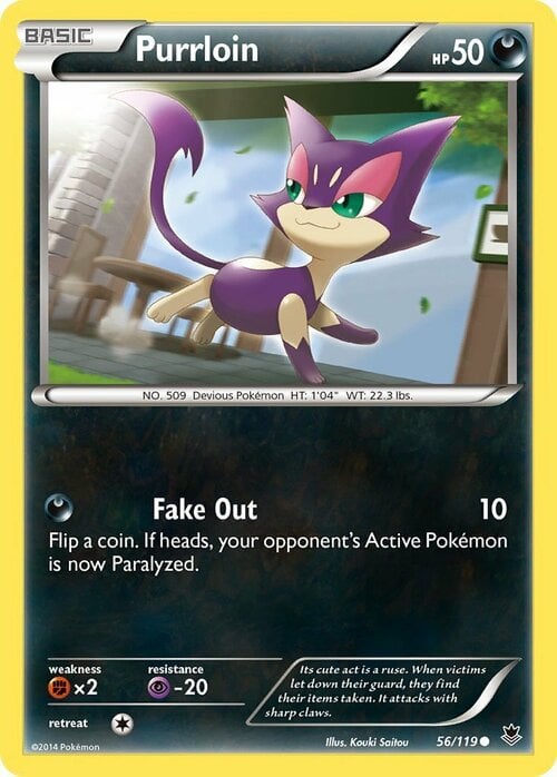 Purrloin Card Front