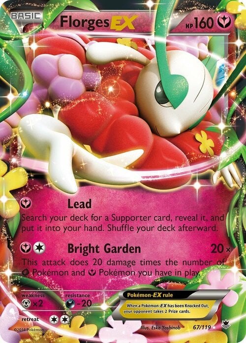 Florges EX [Lead | Bright Garden] Card Front