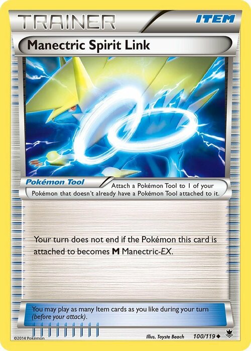 Manectric Spirit Link Card Front