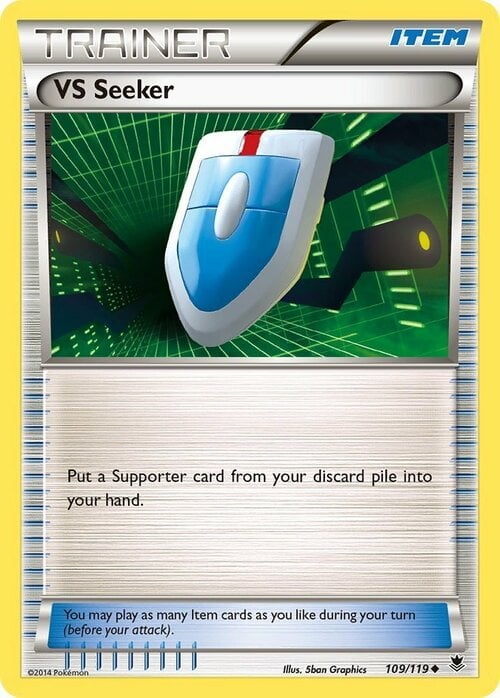 VS Seeker Card Front