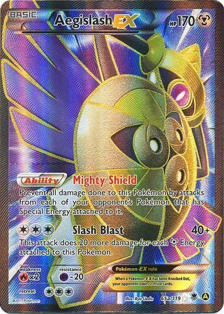 aegislash pokemon card price Amazon.com: Pokemon - Aegislash (100/160) - XY Primal Clash main image 1