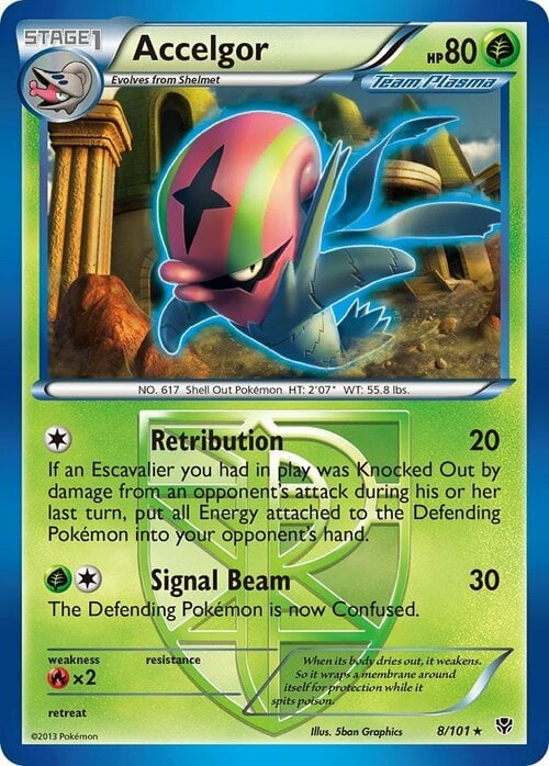 Accelgor Card Front