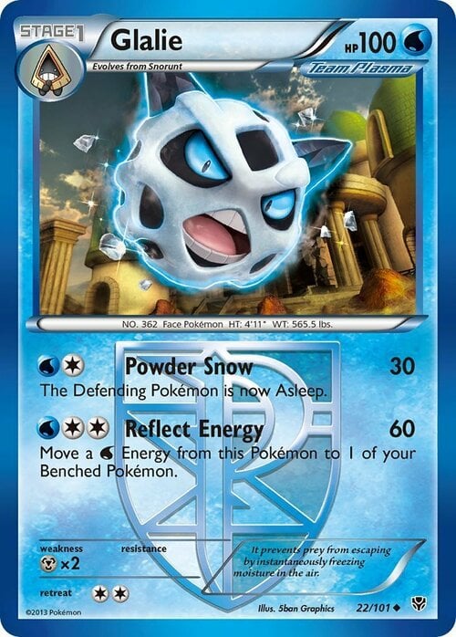 Glalie Card Front