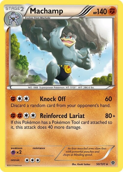 Machamp Card Front