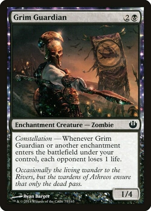 Grim Guardian Card Front