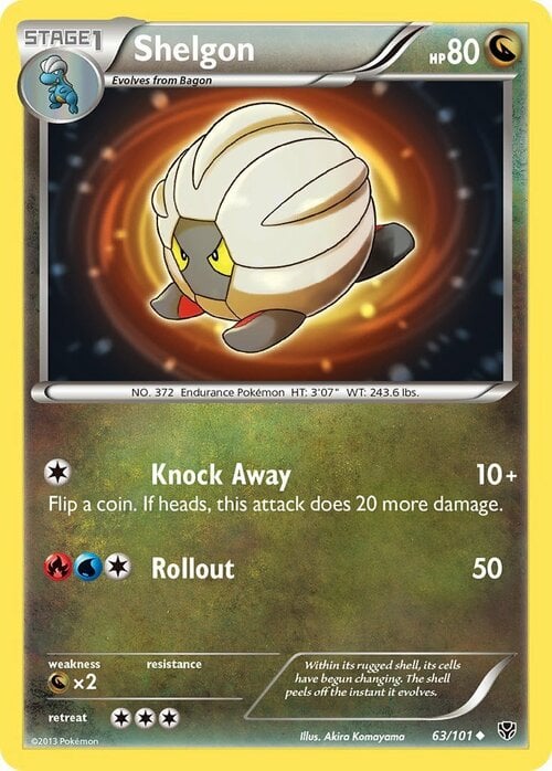 Shelgon Card Front