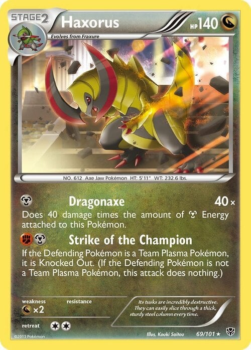 Haxorus Card Front