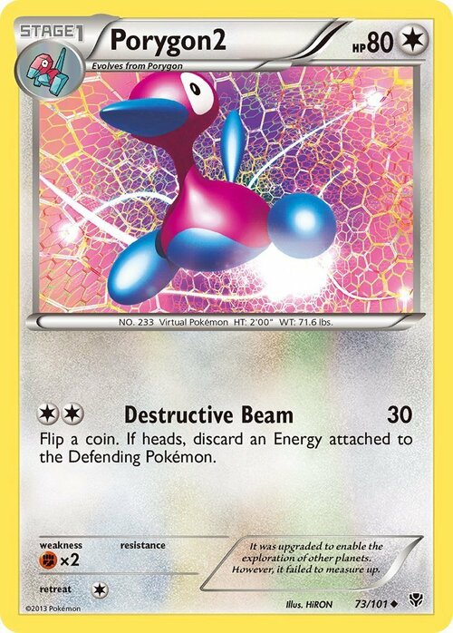 Porygon2 [Destructive Beam] Card Front