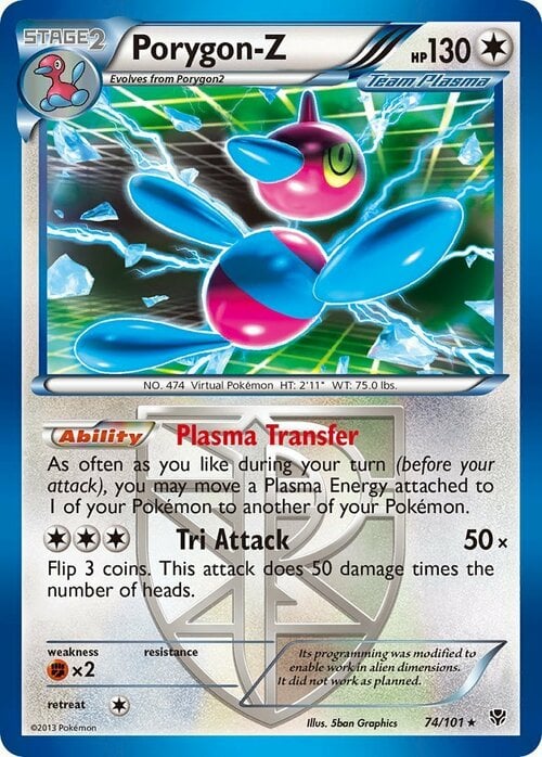 Porygon-Z Card Front