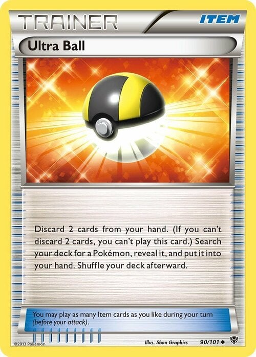Ultra Ball Card Front