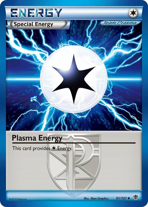 Plasma Energy Card Front