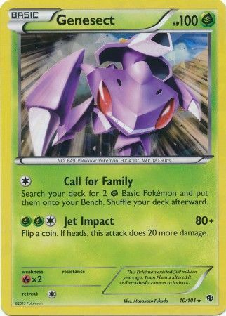 Genesect Card Front