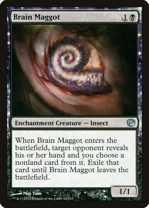Brain Maggot Card Front