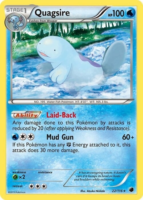 Quagsire Card Front