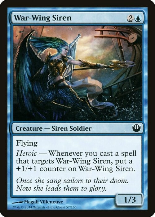 Sirena Alaguerriera Card Front