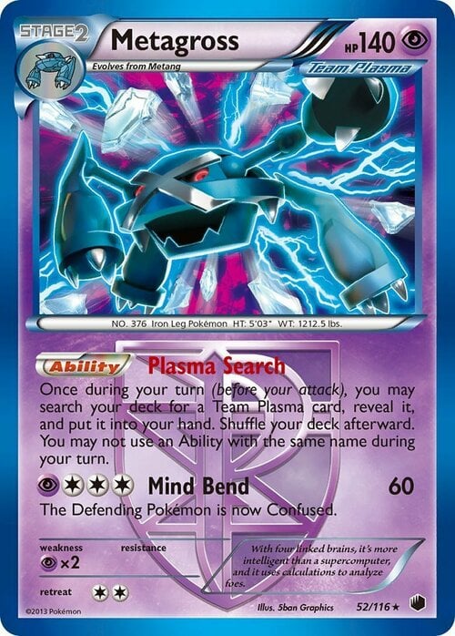 Metagross [Mind Bend] Card Front