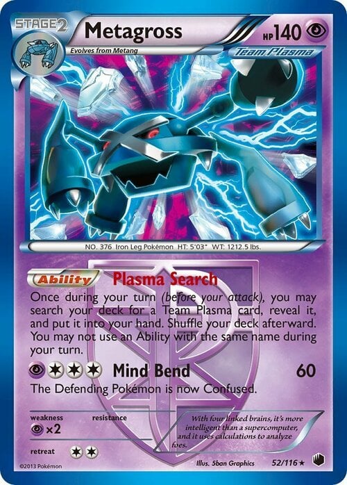 Metagross Card Front