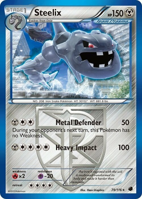 Steelix Card Front