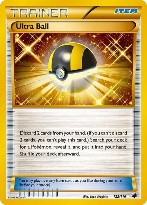 Ultra Ball Card Front